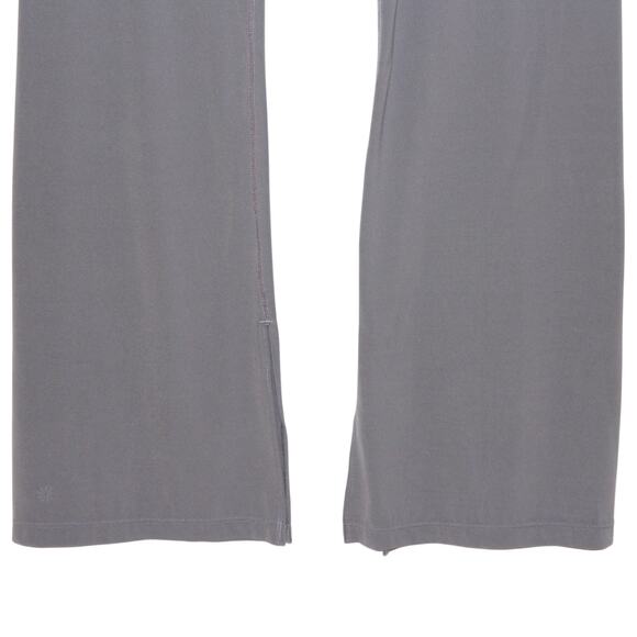 Athleta Side Slit Grey Yoga Pants Size Large - Picture 5 of 9